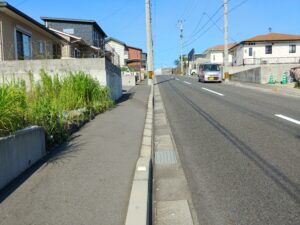 売り土地と接道