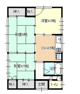 間取り（3DK）