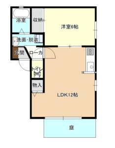 間取り図（1LDK）