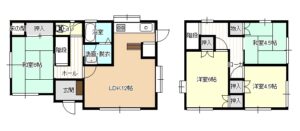 2階建て4LDK