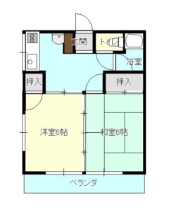 間取りA号室